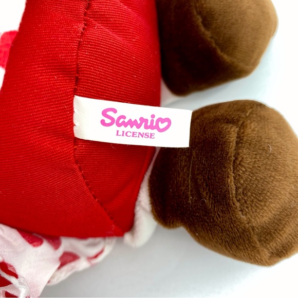 Sanrio Hello Kitty Red Riding Hood 12 in Official Plush Doll Red Hood Bow Basket - Picture 6 of 8